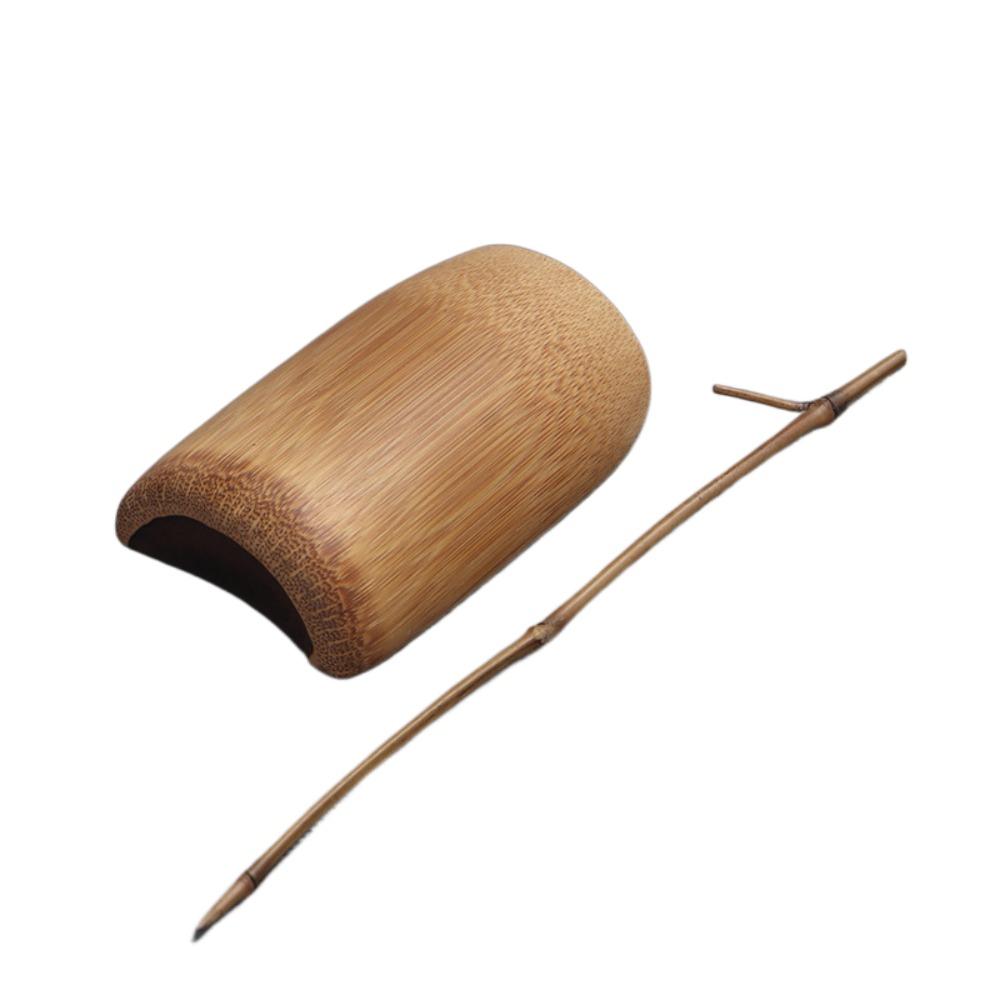 New Handmade Natural Bamboo Tea Scoop High Quality Chinese Style Kung Fu Tea Set Chahe Cha Ze Tea Needle Tea Ceremony