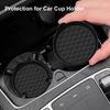 2Pcs Silicone Car Cup Mat Cup Holder Car Car Water Cup Mat Circular Anti Slip Creative Car Cup Mat