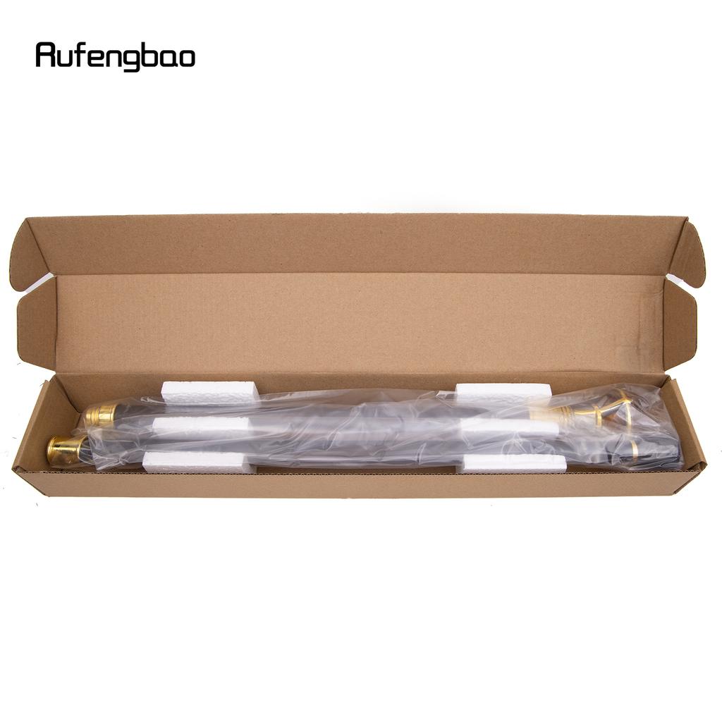 Трость для ходьбы с оранжевым бриллиантом золотисто-белого цвета, модная декоративная трость для джентльмена, элегантная трость для косплея, набалдашник, посох 90 см