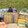 Zip Pack Spring Day Picnic Bag Camping Food Storage Bag Thermal Insulated Cooler Box Food Hand Bags