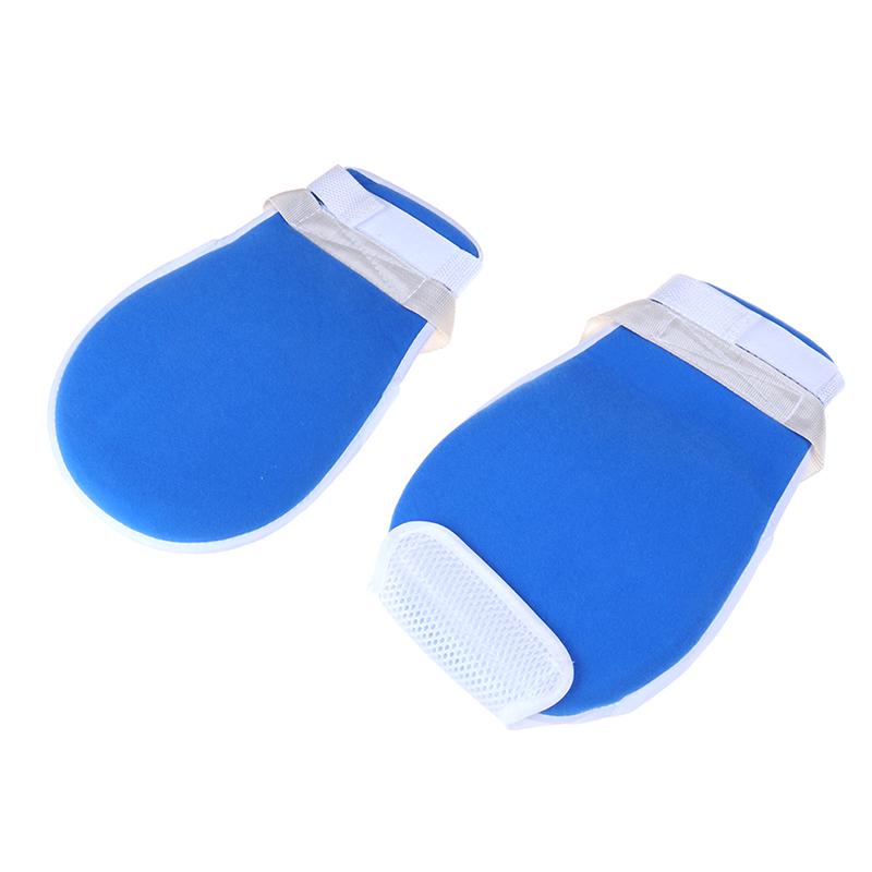 Открытые защитные приспособления для пальцев. Фиксированные перчатки для инфекций рук. Ограничительные перчатки. Контрольная рукавица.