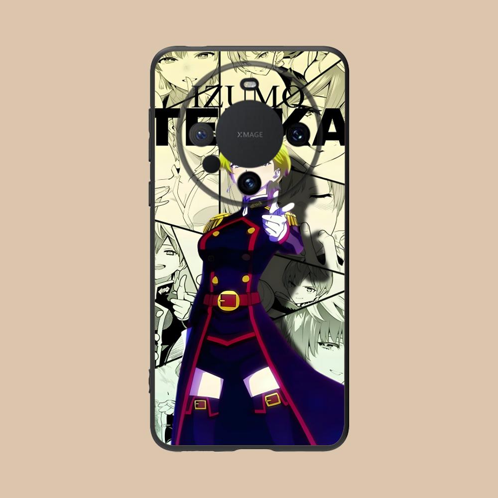 Mato seihei no slave Tenka Izumo Матовый Чехол для Мобильного Телефона для Huawei Mate 60 50 40 30 20 10 Pro Plus Lite E 5G Цветная Печать
