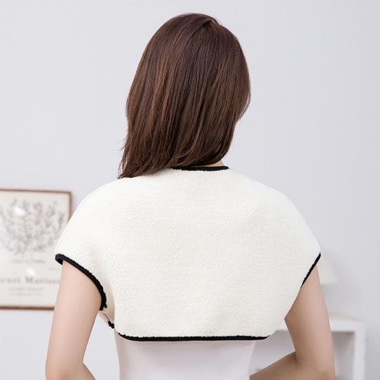 Теплый наплечник Зимняя термофлисовая подкладка для защиты плеч Пожилые мужчины Женщины Защитник плеч Носимая