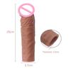Реалистичные удлинители для пениса, многоразовые силиконовые презервативы для увеличения пениса с задержкой для мужчин, фаллоимитатор, секс-игрушки
