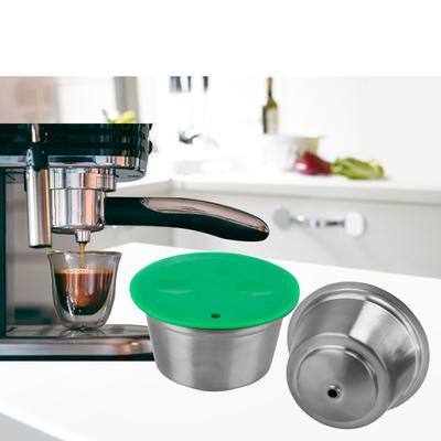 Заправляемая кофейная капсула для кофе Dolce Gusto из нержавеющей стали, совместимая с кофемашиной Nescafe