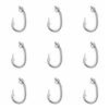5Pcs Stainless Steel Circle Fishing Hooks Barbed Big Game Hook Tuna Fishhooks Boat Sea Fishing
