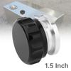Universal 1.5 Inch Aluminum Alloy Weld Billet Filler Neck Cap Black Multi-Tank Fuel Water Oil