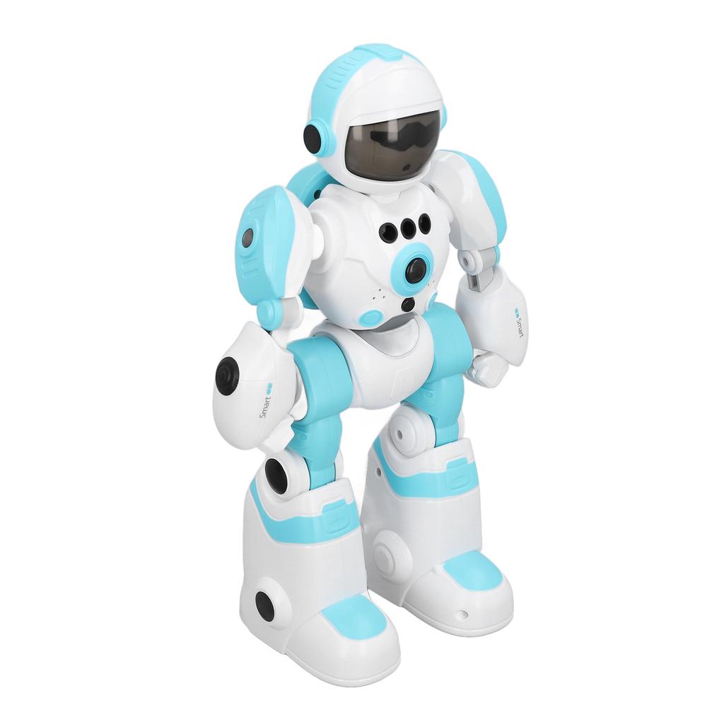 Children Remote Controlled Robot Toy with Voice Changing Modes Colorful Light Intelligent Programmable Robot