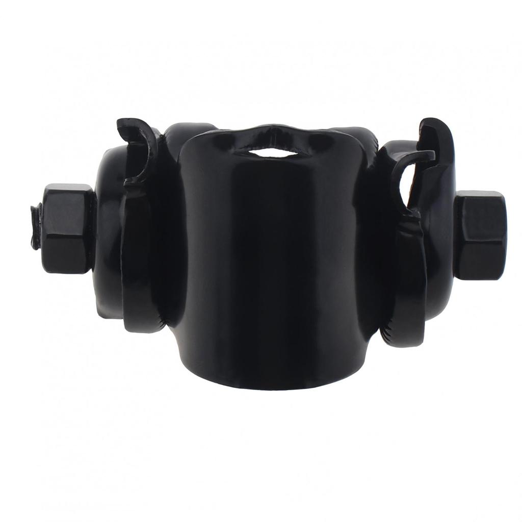 Black 22.2mm Bike Saddle Seat Bolt Seatpost Post Clamp for Most Road Bikes / Mountain Bikes with Wrench Tool, Metal Bicycle Saddle Seat Mount Bracket