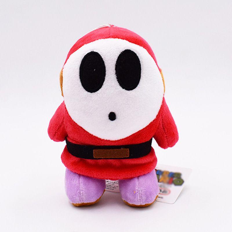 Adorable Super Mario Bros Shy Guy Stuffed Plush Toy 15cm