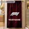 Beach TowelF1 Custom Name Text Personalized Soft Towel for Beach Pool Indoor Home Decor Gift