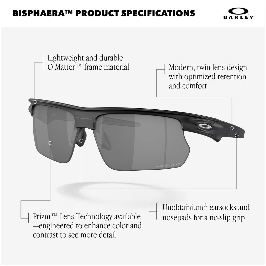 Oakley Sunglasses Frame Color Matte Lens Prizm Road 68mm 0OO9400, (Front) Black, Color Jade,