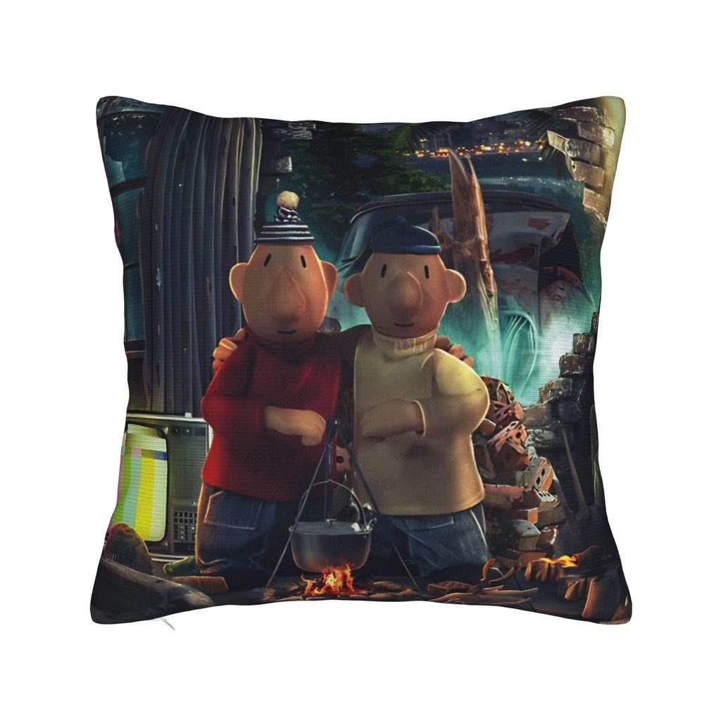 Happy Ending Jeff Satur BL thai series Saturdayss barcode  Square Pillow Case Cushion Cover Customized Pillowcase for Home