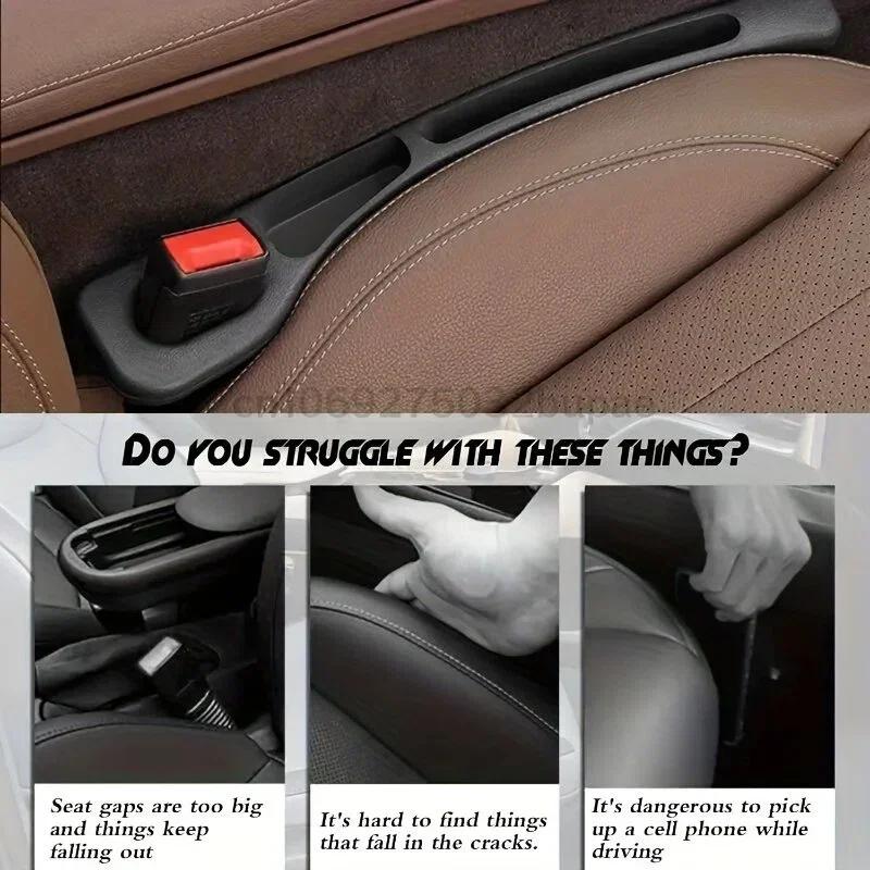 Car Seat Gap Filling Strips Universal in-car Seat Gap Leak-proof Filling Strips Car Storage Box Decoration Items Auto