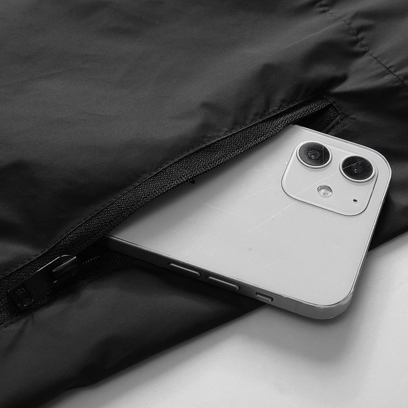 Весенне-осенняя корейская толстовка с капюшоном свободного кроя больших размеров для пар, мужская и женская спортивная повседневная тонкая ветровка