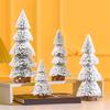 Desktop Mini Christmas Tree Reusable Good Detail Christmas Tree Top Decoration New Year Party Ambiance Prop Tree Topper Artificial Xmas Tree Ornament