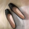 Ladies Shoes  New Basic Women's Flats Classics Dress Flats Women Bow Tie Shallow Slip On Square Toe Soft Bottom Women Shoes