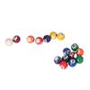 25mm Mini Billiard Ball Complete 16 Balls Set American Style Resin Pool Table Balls Accessories