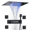 Настенный термостатический LED-душ с цифровым дисплеем и полностью медной арматурой