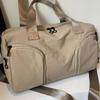 Дорожная сумка на короткие расстояния, женская сумка большой вместимости, мужская спортивная сумка, раздельный дорожный мешок для сухих и влажных вещей