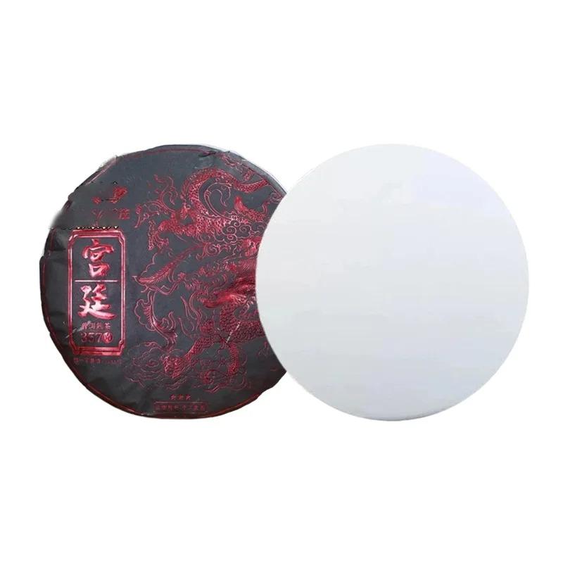357 г китайский чай пуэр из провинции Юньнань, модель для самостоятельной свадебной вечеринки, антикварная полка, украшение с узором, без упаковки, модель
