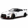 PAUDI MODEL 1/18 Миниатюрная модель NISSAN GT-R NISMO R35 2022 Белая литая модель автомобиля [Параллельный импорт]