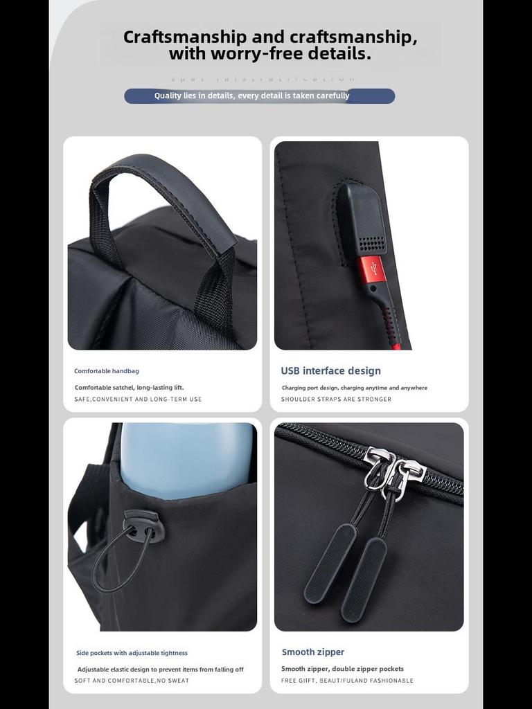 Школьная сумка для колледжа в японском стиле: Классический однотонный рюкзак Harajuku, большой вместимости, универсальный для студенток