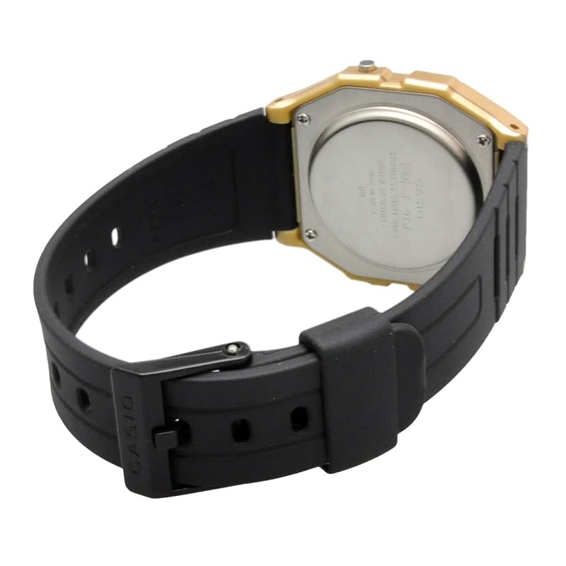 [Casio] CASIO Кварцевые часы F-91WM-9A Унисекс Дешевые Casio Золотые [Б/У]