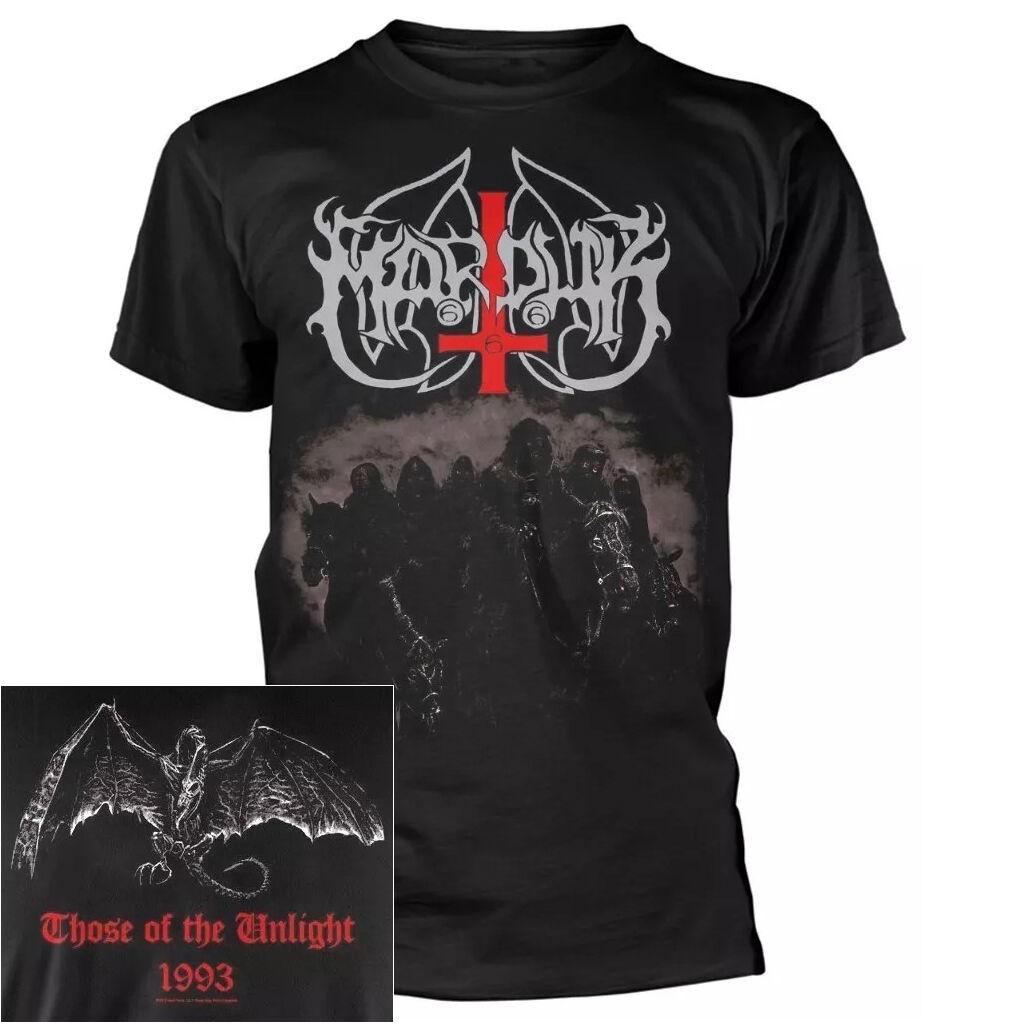 Marduk Those Of The Unlight Shirt S-4XL T-shirt Black Metal Band T-Shirt
