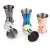 New 304 Stainless Steel Measure Jigger 1/2-1oz Dual Shot Cocktail Mug Japanese-Style Barware Bar