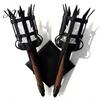 Indoor Decorative Wall Lighting Fixture Medieval Torch Sconce, LED Gothic Castle Decor Lamp, Artistic Sconce for Script Killing Realistic