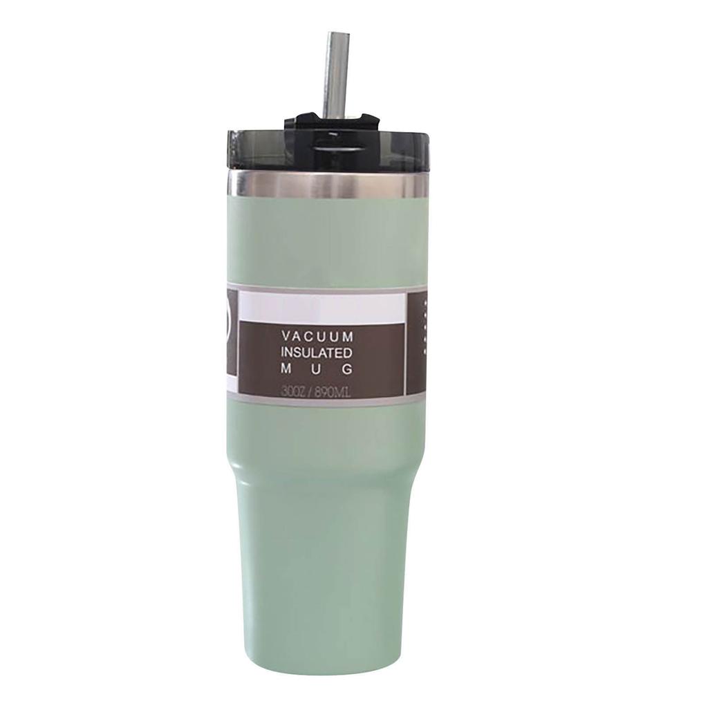 Insulated Cup With Straw Water Bottle 304 Stainless Steel Insulation Bottles Coffee Pitcher