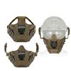 Tactical Iron Warrior Mask (Half Face) Module Tactical Mask Solid Color Edition
