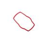 Red Aluminum Console Multimedia Knob Frame Trim For BMW X3 G01 X4 G02 2018-