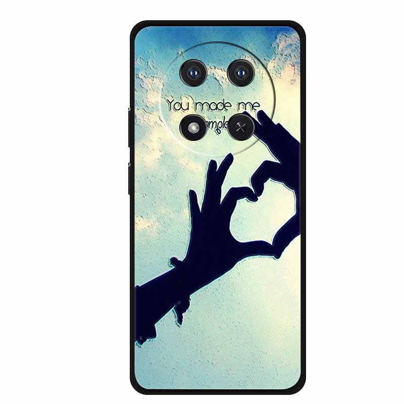 3D Тисненый Чехол Для Honor X9c Чехол Для Телефона X 9 C Coque Цветы Мягкий Силикон Задняя Крышка Для Honor Magic7 Pro Magic 7 lite Чехол Capa