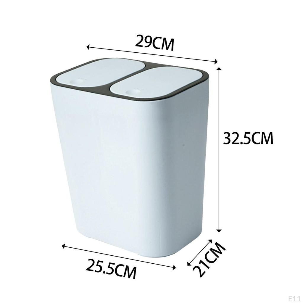 Мусорное ведро 18 л, бытовое мусорное ведро, ведро для хранения мусора, офисная корзина для мусора для спальни, автодомов,