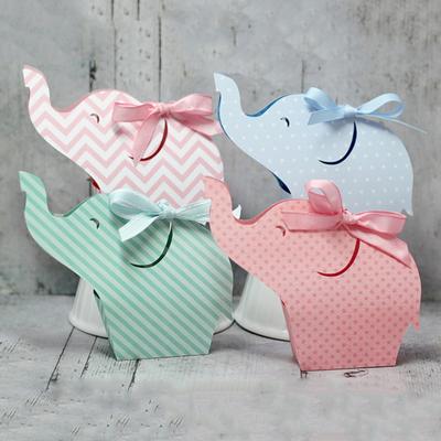 Educational Elephant Candy Box Carbon Steel Cutting Dies for Scrapbooking DIY Album