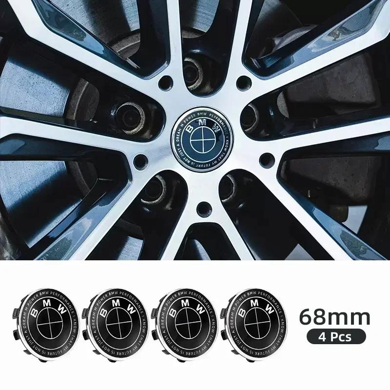 45mm 56mm 68mm 74mm 82mm Car Logo Thunder Special Limited Edition Front Hood Emblem rear boot badge Wheel Hub Cap For ALL BMW