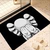 Модный K-Kaws Придверный коврик в скандинавском стиле Домашний коврик для двери Ванная-Туалет Коврики Спальня Отель Декор Коврик