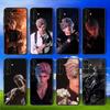 Чехол для телефона Samsung Galaxy A13, A21s, A22, A31, A32, A52, A53, A71, A80, S-Sylus Любовь Глубокий космос Мягкий черный корпус