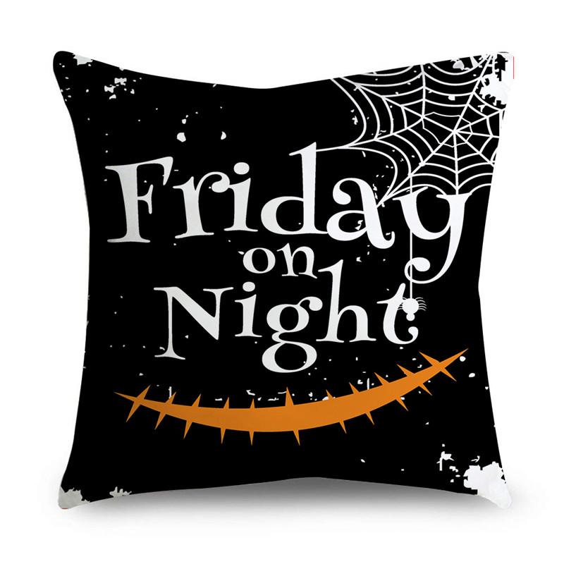 Пасха, счастливый Хэллоуин, ужас, тыква, принт, узор, наволочка для дома, гостиной, украшение для дивана, наволочка