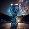 Nordic Dragon Goblet Stainless Steel Beer Mug Creative Viking Wine Cup  Man