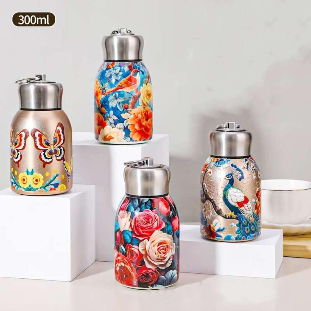 304 Stainless Steel Insulated Cup 300ml Coffee Mug Portable Vacuum Handy Cup  Outdoor Travel Office