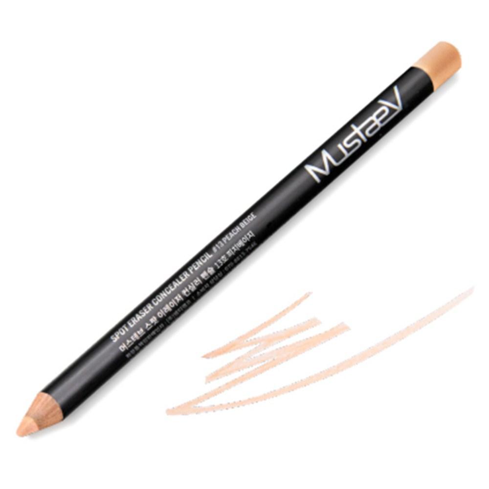 Mustaev Spot Eraser Concealer Pencil 2.5g, No. 13 Персиковый бежевый, 1 шт.
