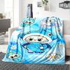 Labubu Blanket Durable Comfort Great For Bed Office Chair Seaside Four Seasons Universal Digital Print Birthday Christmas Gift Blanket