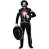 Costume Squelette Mexicain - ATOSA - Homme - Polyester - 18 ans et plus - Intérieur