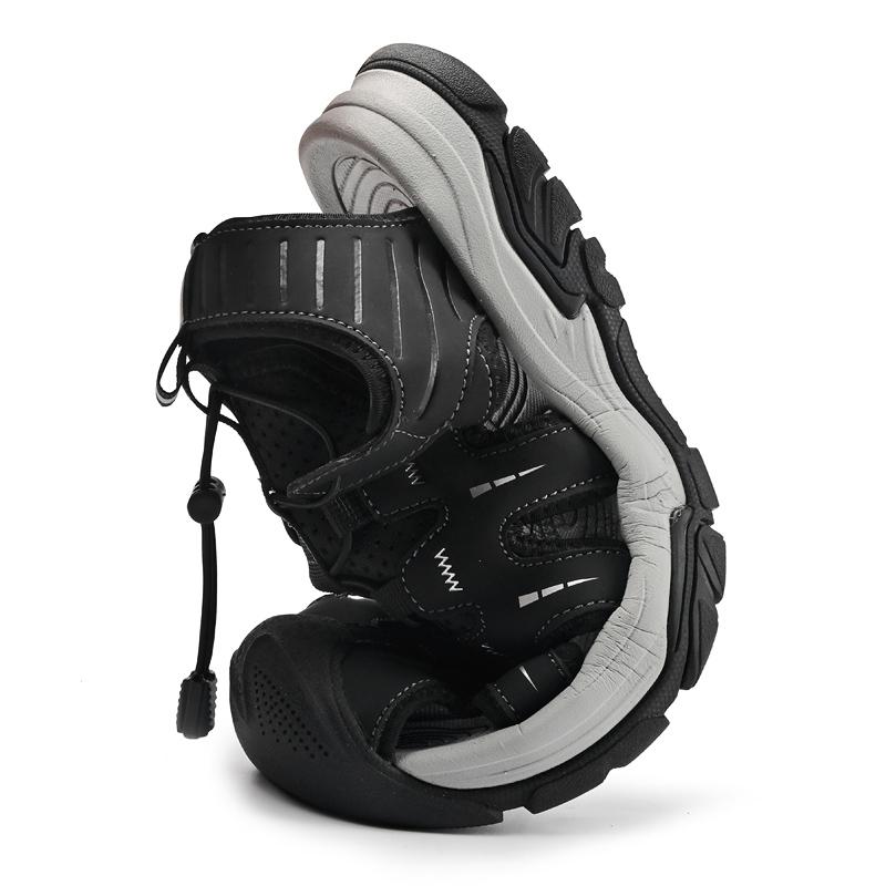 Genuine Leather Men Sandals Summer Men Beach Sandals Outdoor Sandals For Men