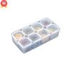 Прямоугольный пластиковый контейнер для хранения продуктов с крышкой