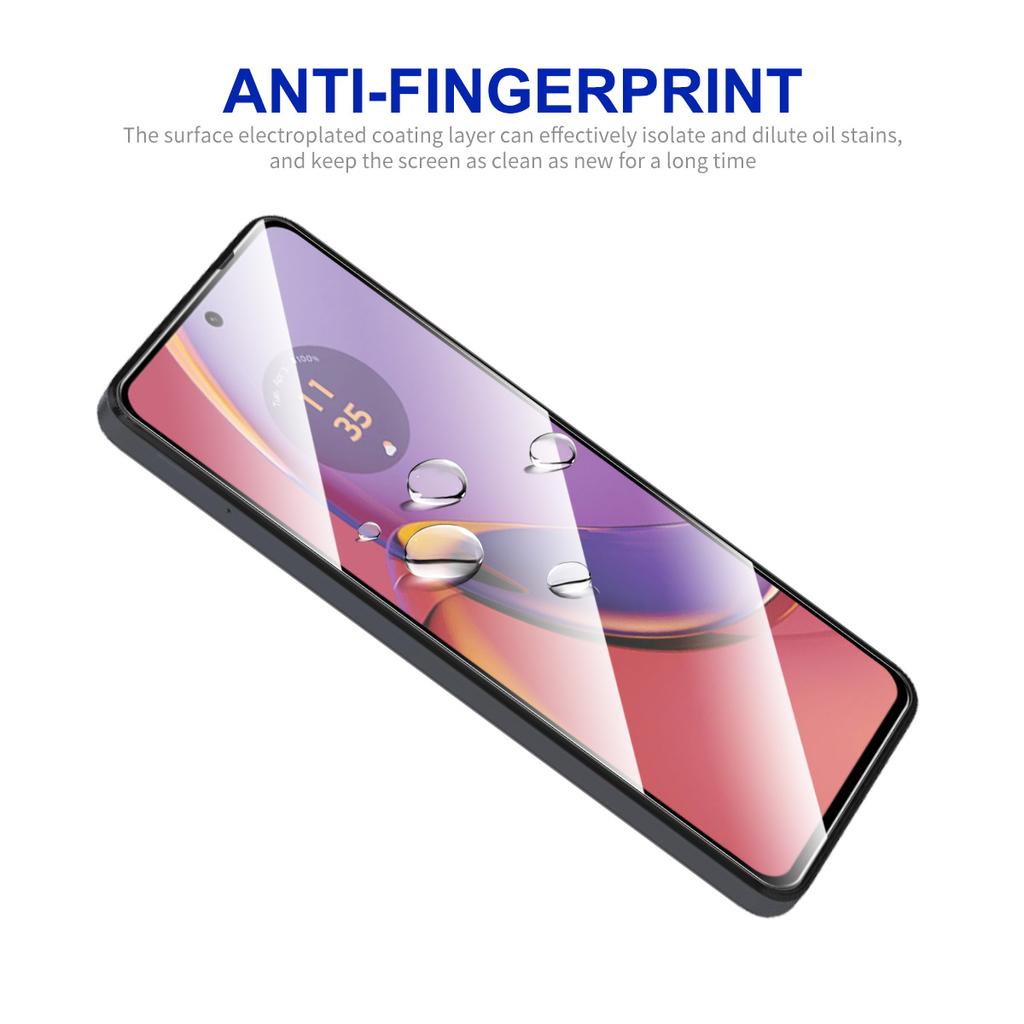 ENKAY HAT PRINCE Защитная пленка для экрана телефона Motorola Moto G84 5G с шелкографией, 2.5D пленка из высокоалюминиево-кремниевого стекла