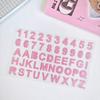 Алмазные Камни Алфавит Цифры Наклейки Цветные Конфеты Обучение Поделки Журнал Материал Декорация для Материалов для Творчества
